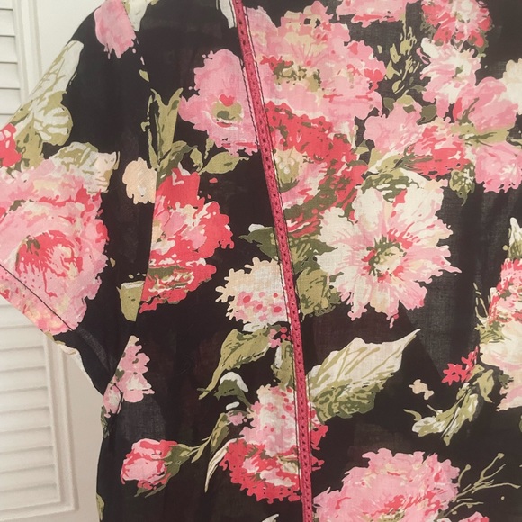 April Cornell, 100 % cotton dress with embroidery and mother for all buttons - Picture 5 of 13